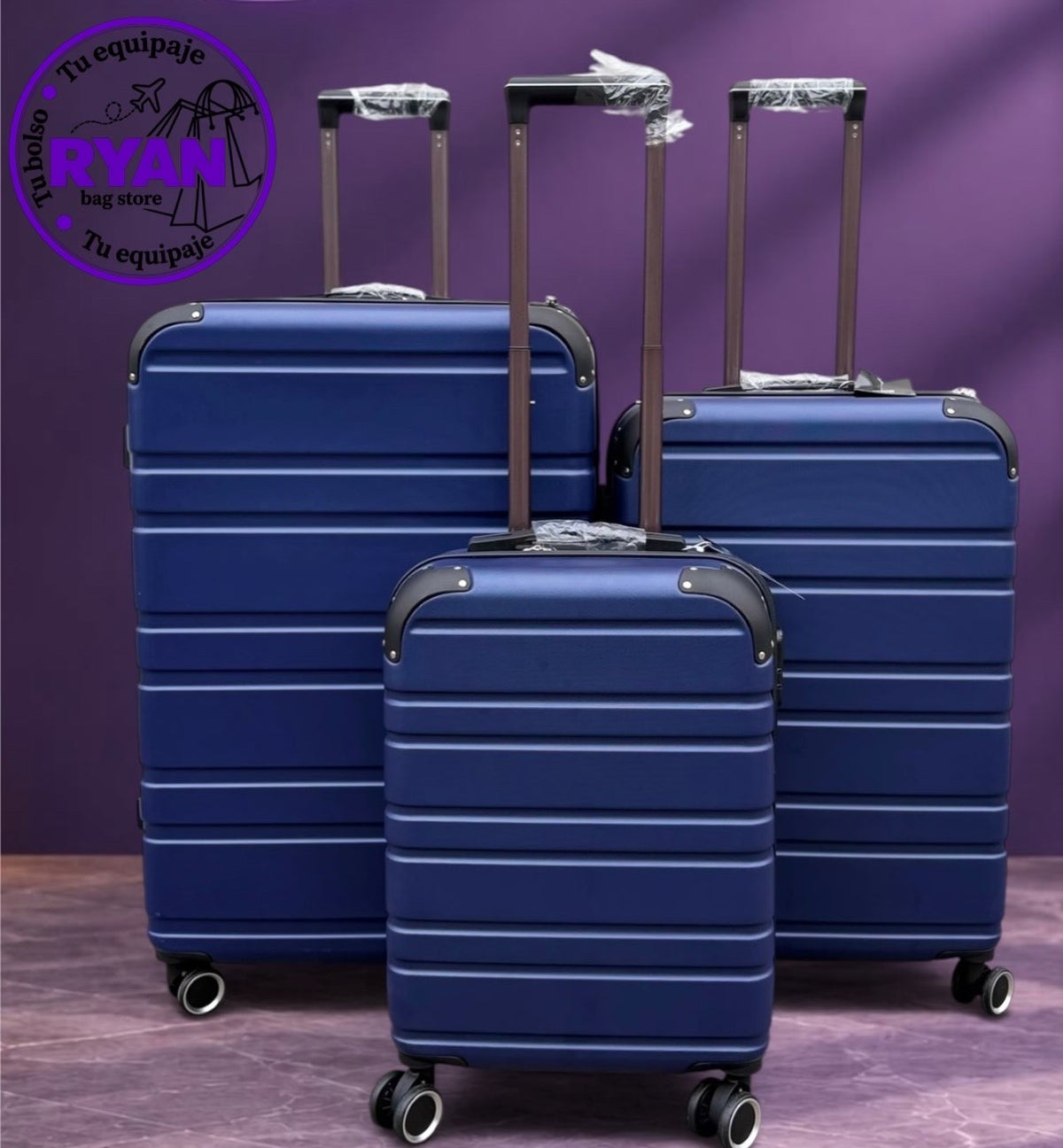 Pack 3 Maletas 7 colores